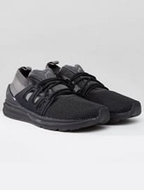Puma Blaze Of Glory Lo Evo Knit Trainers In Black 36366801