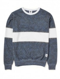 Hype X The Idle Man Midnight Speckle Chest Panel Sweat