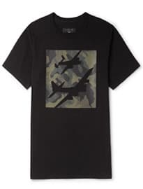 Rag & Bone Camouflage-print Cotton-jersey T-shirt