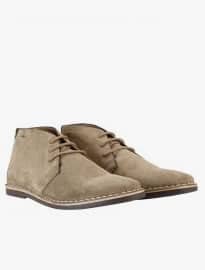 Burton Beige Suede Desert Boots