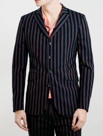 Topman Tmd Boat Stripe Jacket