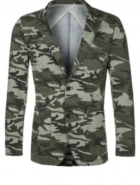 Sisley Suit Jacket - Oliv