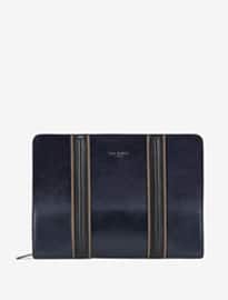 Ted Baker Global Clariz Metallic Gradient Suede Slim Document Bag