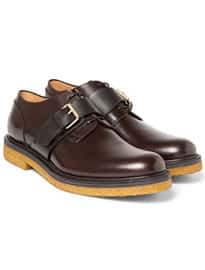 Dries Van Noten Leather Monk-strap Shoes