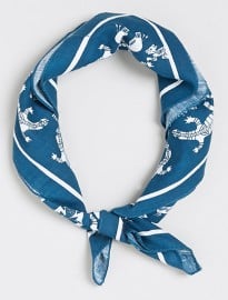Topman Ltd Laurel Canyon Indigo Bandana