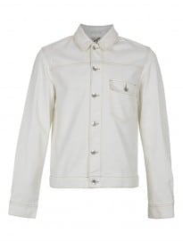 Topman Ecru Denim Western Jacket