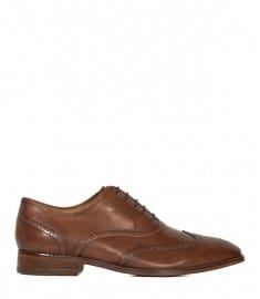 Reiss Clements Classic Brogues Bitter