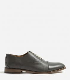Reiss 1971 Wolf Grey Tonal Lace Brogues Grey