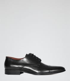 Reiss Toronto Oxford Shoes Black