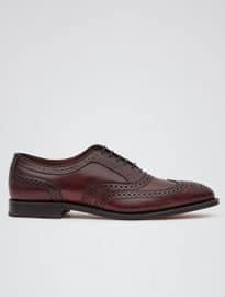 Reiss Mcallister Allen Edmonds Wingtip Leather Brogues Brown
