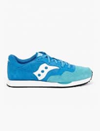 Saucony Turquoise Suede Dxn Trainer Sneakers