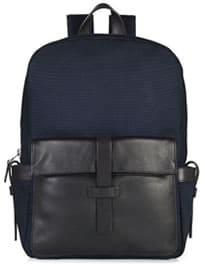 Whistles Canvas And Leather Backpack