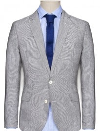 He By Mango Linen Blazer