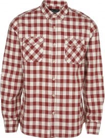 Topman Rosewood Gingham Shirt