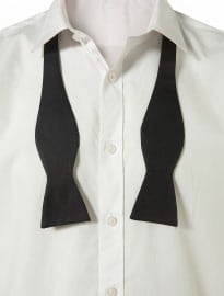 Topman Black Self Tie Bow Tie