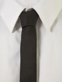 Topman Black Slim Tie