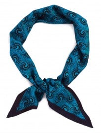 Topman Blue Paisley Neckerchief