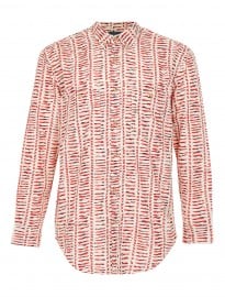 Topman Off White All Over Safari Print Shirt