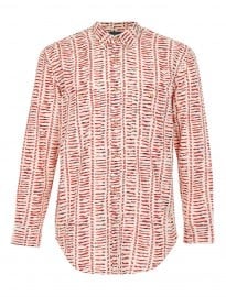 Topman Off White All Over Safari Print Shirt