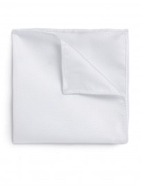 Topman Off White Pocket Square