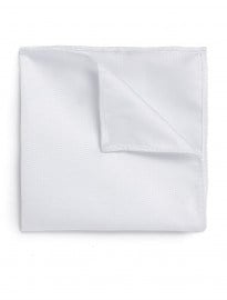 Topman Off White Pocket Square