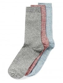 Topman Twisted 3 Pack Boot Socks
