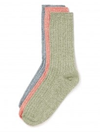 Topman Multi Coloured Twist 3 Pack Socks
