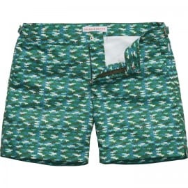 Orlebar Brown Mens Classic Bulldog Short - Key Largo Print