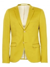 Topman Acid Yellow Skinny Blazer