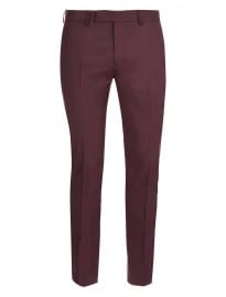 Topman Berry Ultra Skinny Suit Trousers