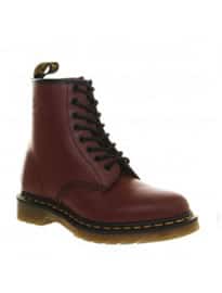 Dr. Martens 8 Eyelet Lace Up Boot Cherry Red