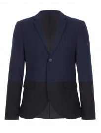 Topman Navy And Black Blazer