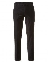 Topman Black Velvet Skinny Trousers