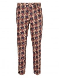 Topman Multi Smudged Skinny Trousers