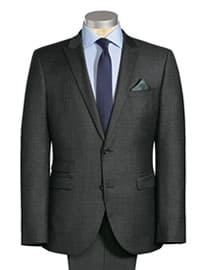 Signature Grey Shark Slim Fit Suit : Jacket