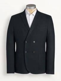 Next Ink Double Breasted Cotton Linen Jacket