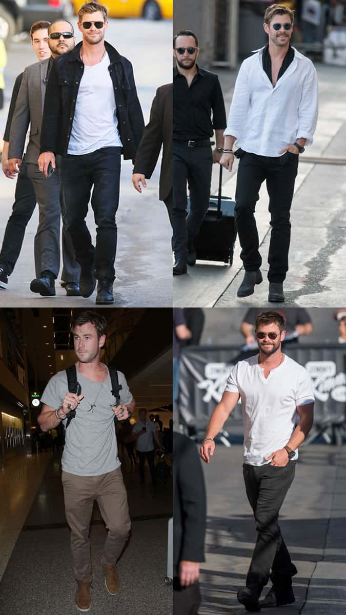 Chris Hemsworth Summer Lookbook