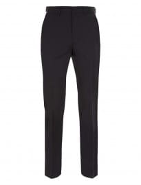 Topman Navy Jacquard Skinny Suit Trousers