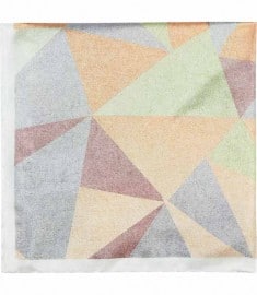 Reiss Gunsmoke Triangular Geo Hank Ochre