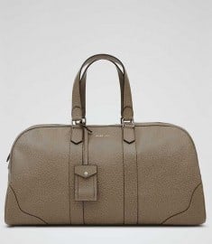 Reiss Sawboss Large 48 Hour Holdall Whale Grey