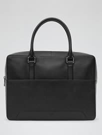 Reiss Sash Leather Briefcase