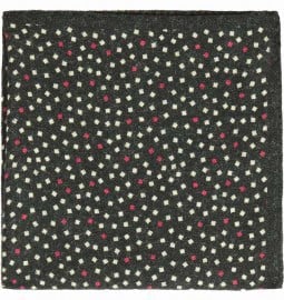 Reiss Patera Random Polka With Sqaures Bottle Green