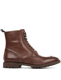 The Kooples Leather Combat Boots
