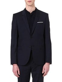 The Kooples Adjusted Pinpoint Suit Jacket