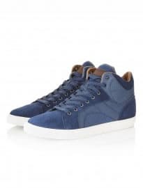Topman Anarchy Basketball Hi Top Trainers