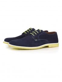 Topman Fluro Suede Desert Shoes