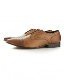 Topman Fabio Tan Brogue Shoes