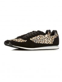 Topman Hawk Black Leopard Trainers