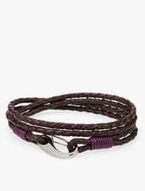 Ted Baker Treebee Plaited Leather Band Bracelet