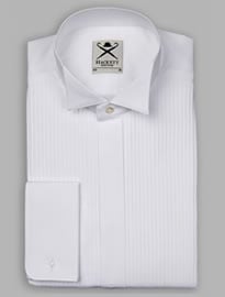 Hackett Pleat Front Dress Shirt